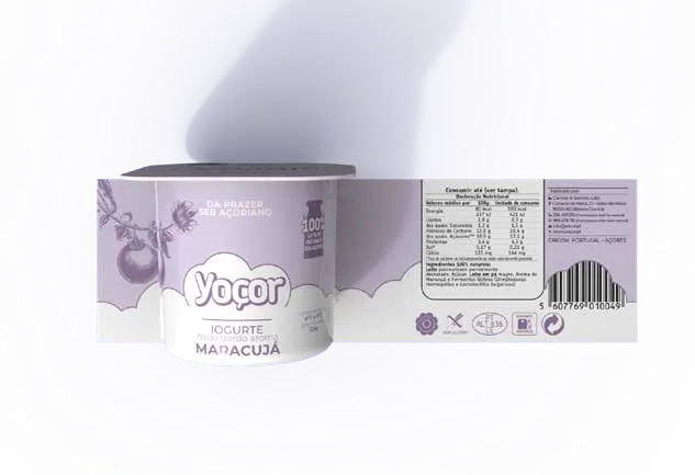 Iogurtes Sólidos Yoçor Maracujá
