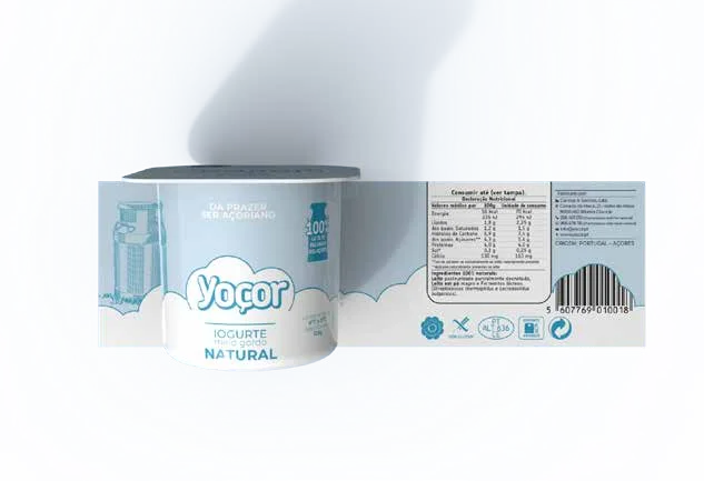 Iogurtes Sólidos Yoçor Natural